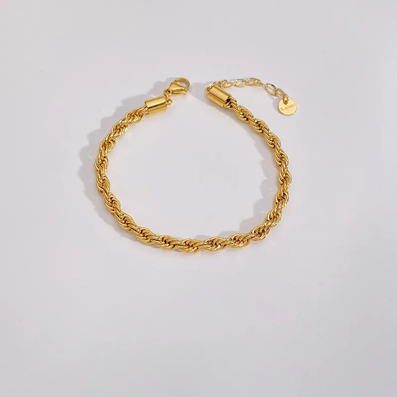 Golden Cord Bracelet