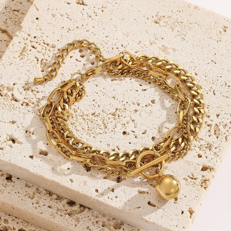 Triple Chain Toggle Manilla