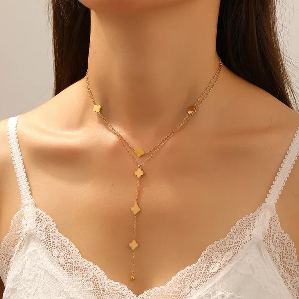 Golden whisper necklace